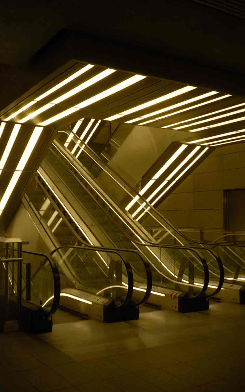 escalators